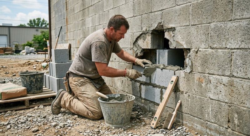 Block Wall Repair in Alpine, UT