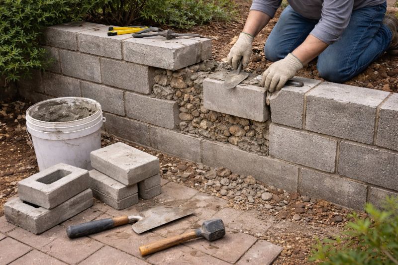 Block Wall Repair in Salt Lake County, UT