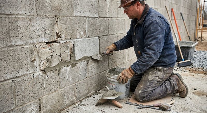 Block Wall Repair in Sandy, UT