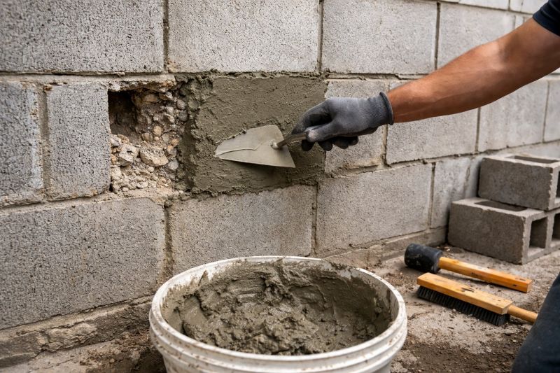Block Wall Repair in West Jordan, UT