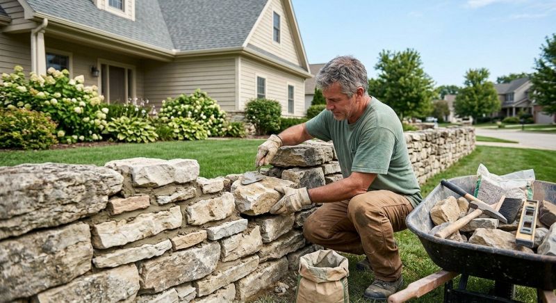 Brick Fence Repair in Salt Lake City, UT