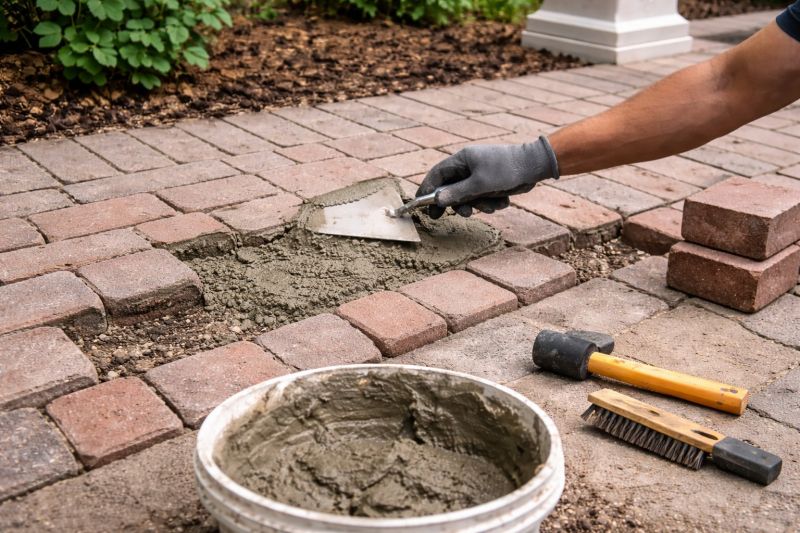 Brick Flatwork Repair in North Salt Lake, UT