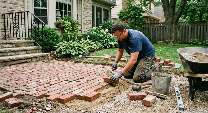 Brick Flatwork Repair in Sandy, UT