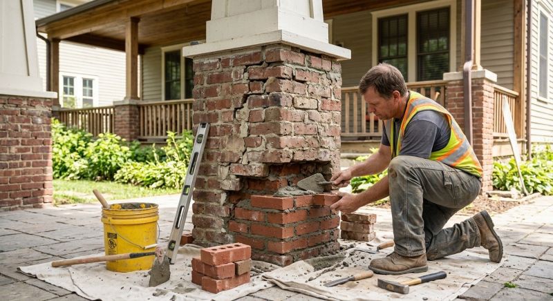 Brick Restoration in South Jordan, UT