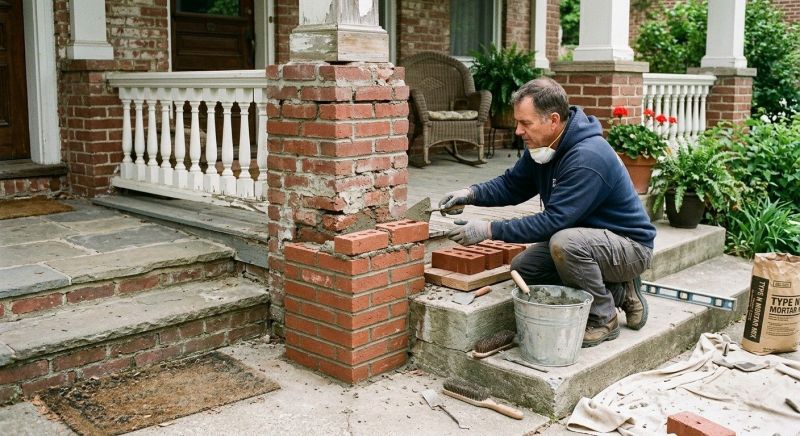 Brick Stairs Repair in Centerville, UT