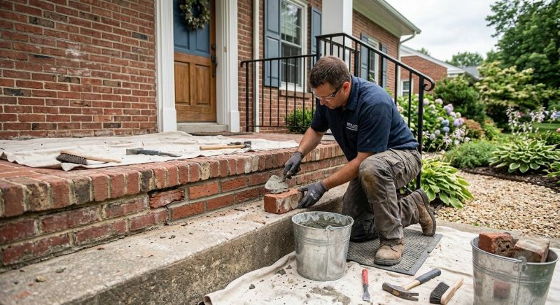 Brick Stairs Repair in Salt Lake City, UT