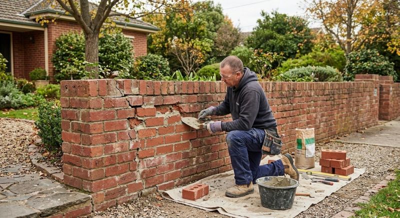 Brick Wall Repair in Farmington, UT