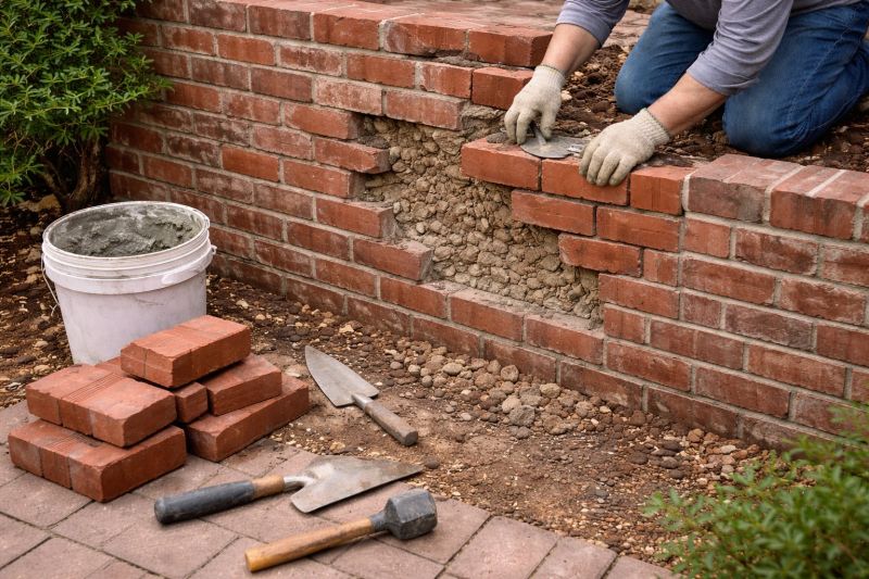 Brick Wall Repair in Salt Lake City, UT