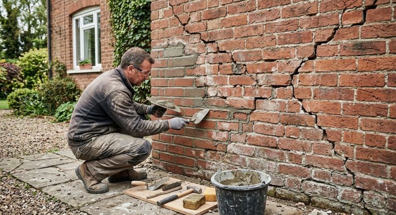 Brick Wall Repair in West Jordan, UT