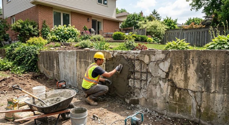 Retaining Wall Repair in Lehi, UT