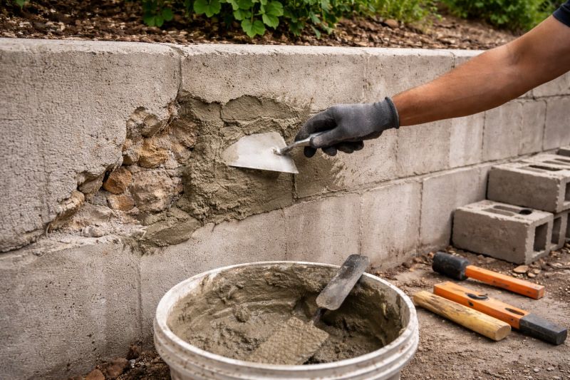 Retaining Wall Repair in North Salt Lake, UT