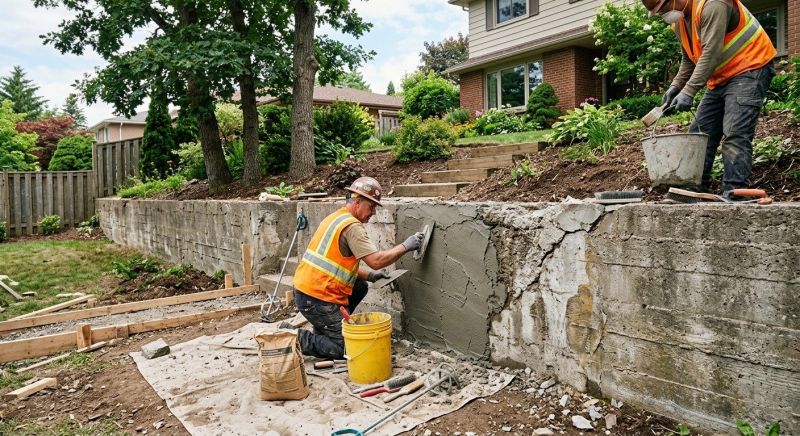 Retaining Wall Repair in Tooele, UT