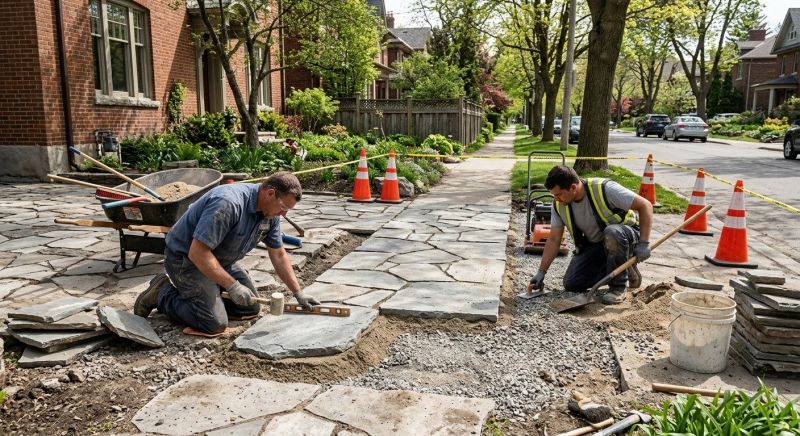 Stone Driveway Repair in Salt Lake City, UT